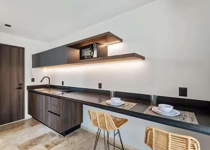 Apartment Chic Jungle Balcony Priv Pool Steam & Gym Tulum