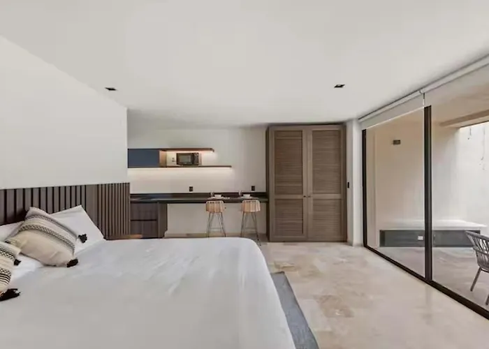 Chic Jungle Balcony Priv Pool Steam & Gym Apartment Tulum