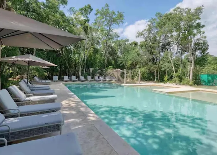 Chic Jungle Balcony Priv Pool Steam & Gym Tulum